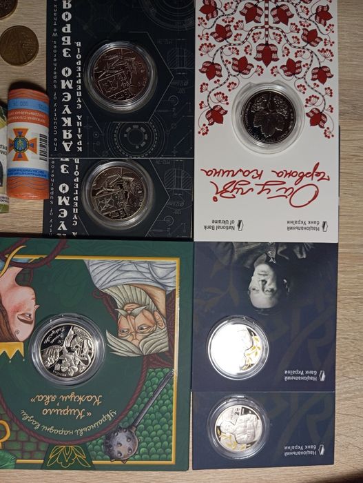 Обмін монет НБУ (Кожум'яка, Бавовна, Червона калина, ролики ЗСУ)