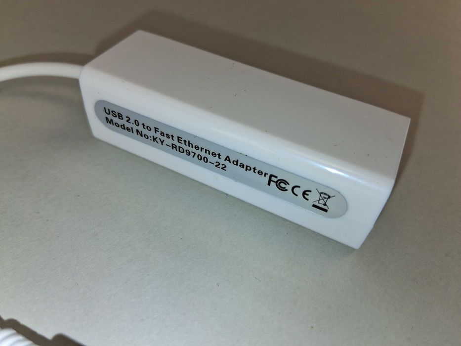 N221 Adapter Micro USB Na RJ45 LAN Ethernet KartaSieciowa Fast USB 2.0