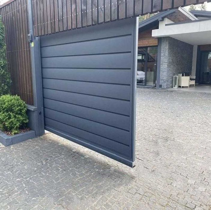 Ворота відкатні, Звари сам, гарантія, КСС, откатные T80 виробництво