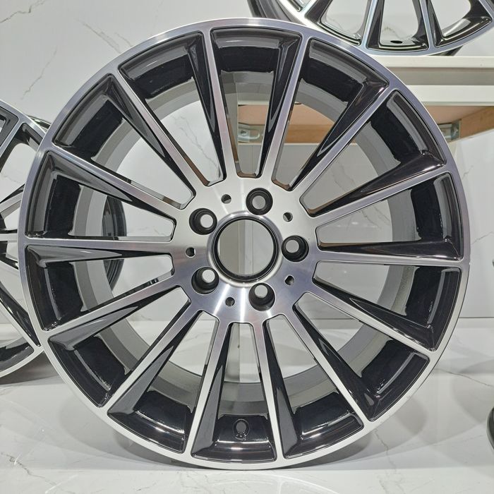 * Jantes 17" LOOK Mercedes AMG turbine classe C E Vito Viano V 5x112