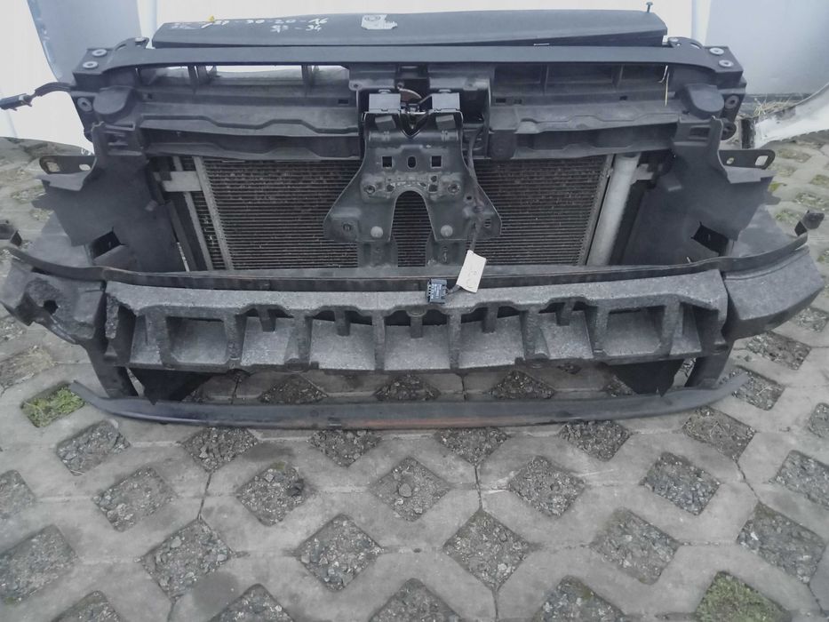 Przód kompletny maska zderzk PDC błotnik pas przedni VW PASSAT B8 LA7W