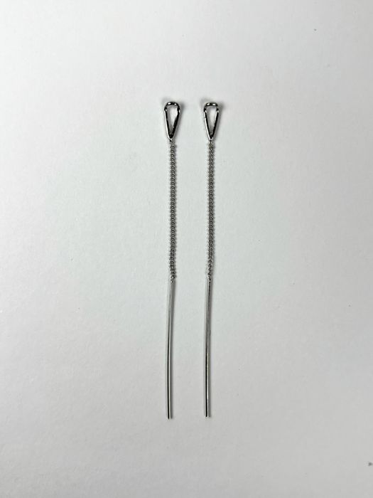 сережки СРІБЛО 925 65мм