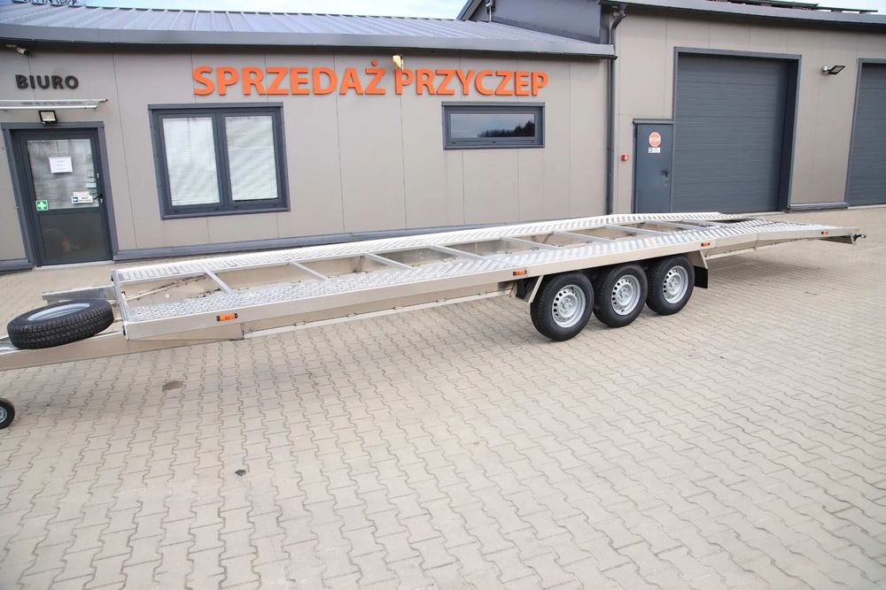 Gala Aluminiowa 8.5x2.05 Koła 14C  Masa własna tylko 670 kg  DMC 3500 kg