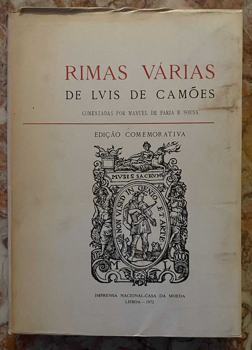 Rimas Várias - Luis de Camões  (Portes Incluídos)