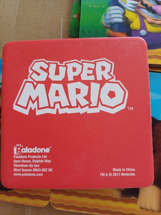 Набір 7 шт підставки під чашки з 3Д ефектом Супер Маріо супермаріо