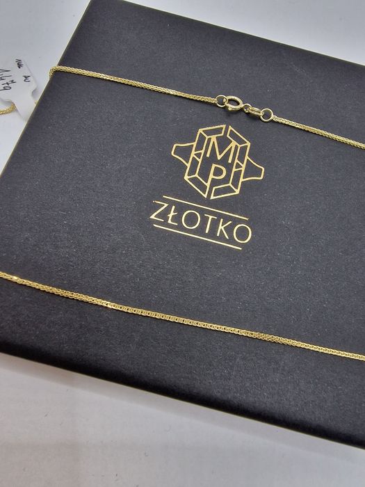 Łańcuszek LISI OGON złoto 585 14k