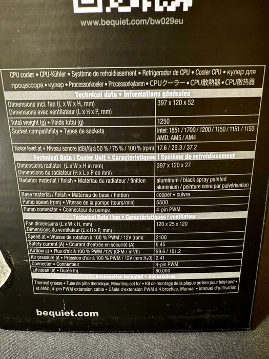 Be quiet! Pure Loop 3 360mm [Novo]