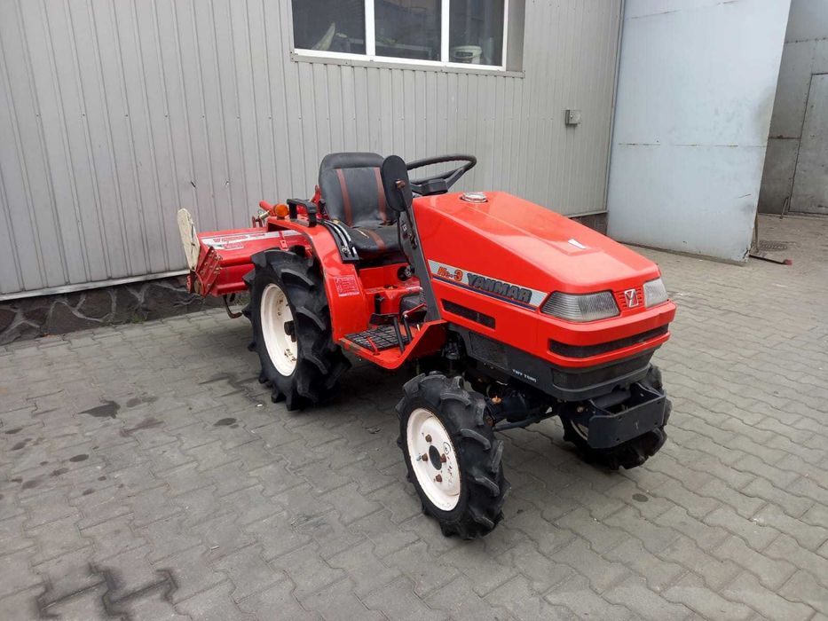 Japoński traktorek Yanmar KE 3 z glebogryzarką 4x4 13 km
