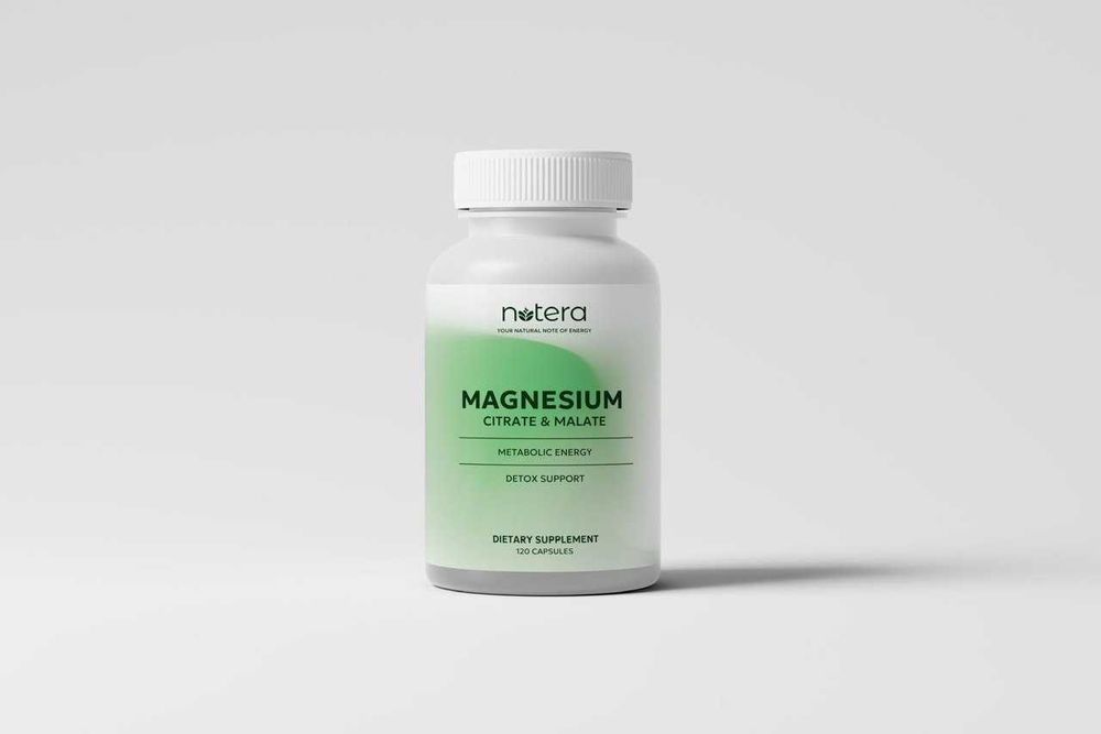 Магній Malate + Citrate "Notera" Premium