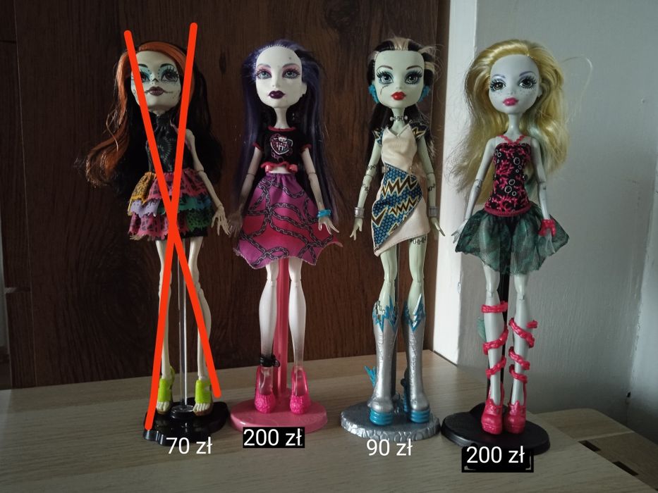 Lalki Monster High i inne