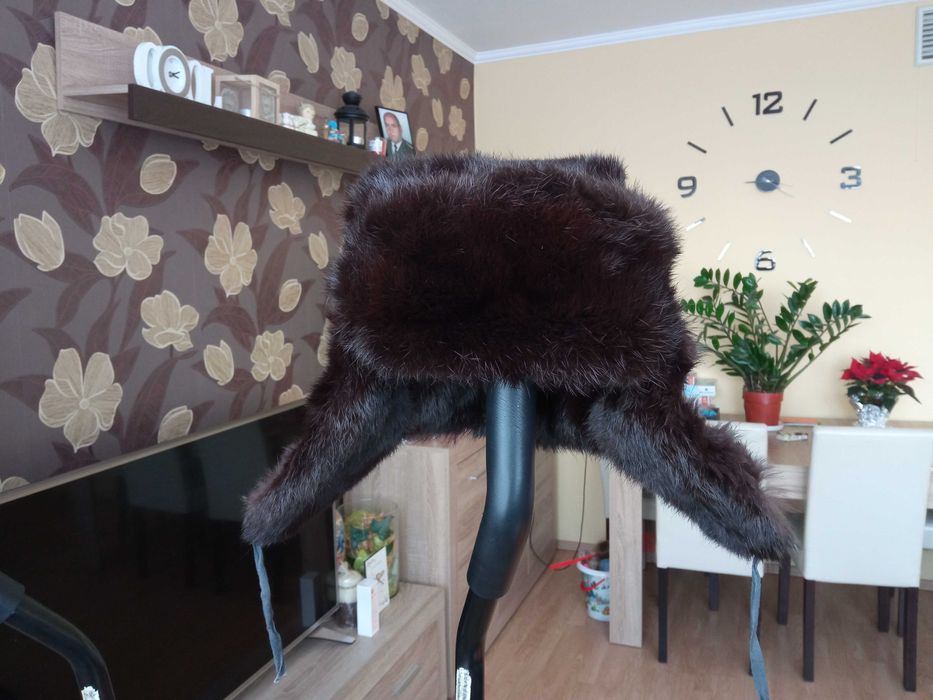 Zimowa czapka uszatka