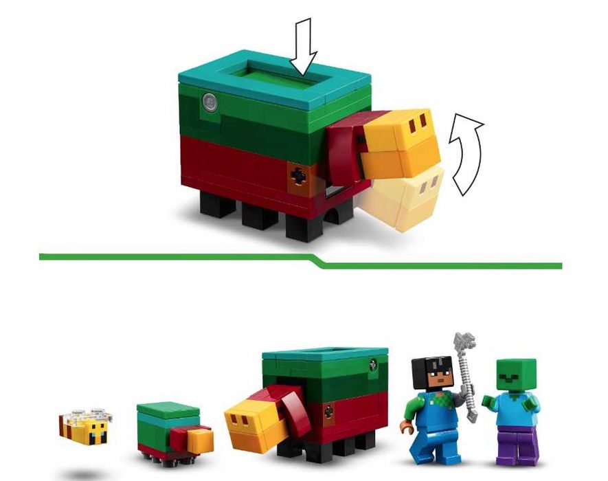 LEGO MINECRAFT Wiśniowy ogród 21260