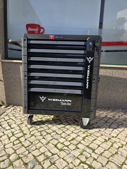 Carrinho de ferramentas 7 gavetas 6 completas novo