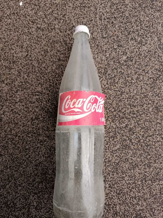 Garrafas de Coca-Cola antigas