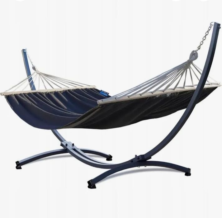 Hamak ogrodowy duży.