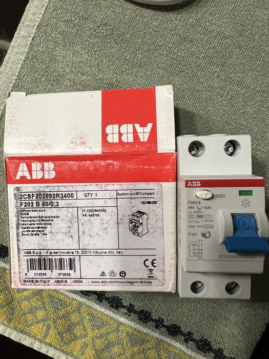 Diferencial ABB tipo B 40A 300ma