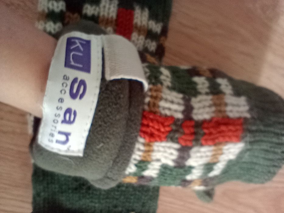KuSan accessories  ocieplacze do rąk wełna rękawiczki