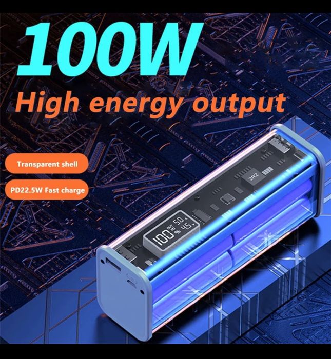 Павербанк 100 Wh, 30000mAh.5портов.