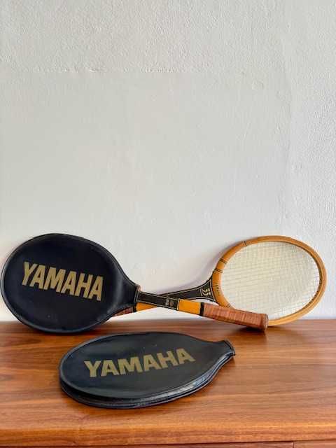 Conjunto de duas raquetes Yamaha vintage modelo 33