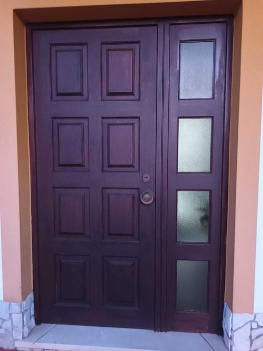 Porta madeira usada