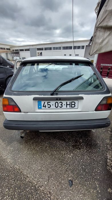 VW Golf 2 GTD 1.6 TD – Motor a Trabalhar – Documentos OK – Projeto