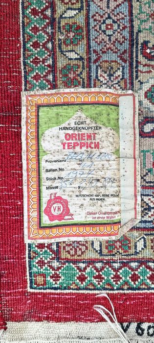 Indo - Bidjar dywan wełniany 342 x 243 cm tkany ręcznie wełna perski