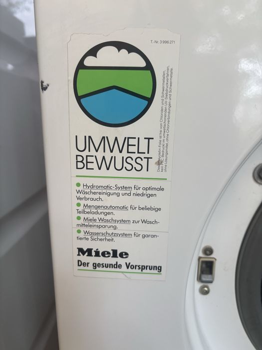 Пральна  машина miele