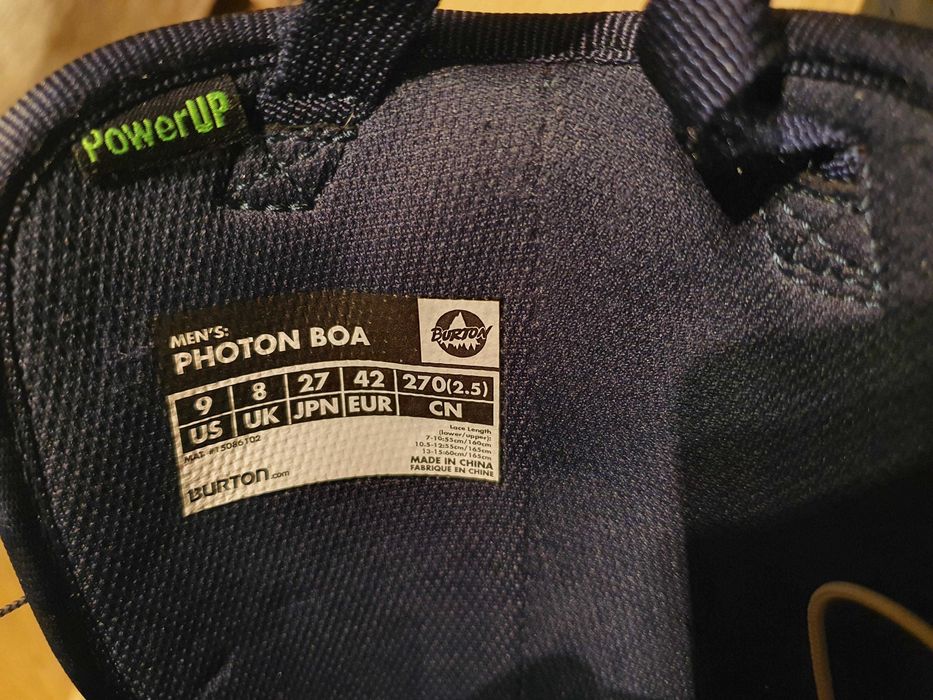 Burton Photon BOA 42 - jak NOWE, jeden wyjazd