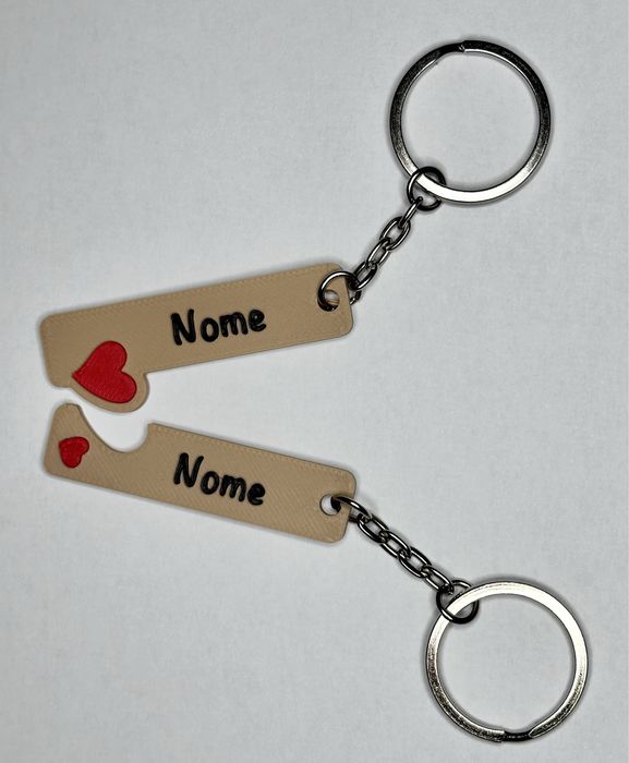 Porta chaves duplo dia dos namorados