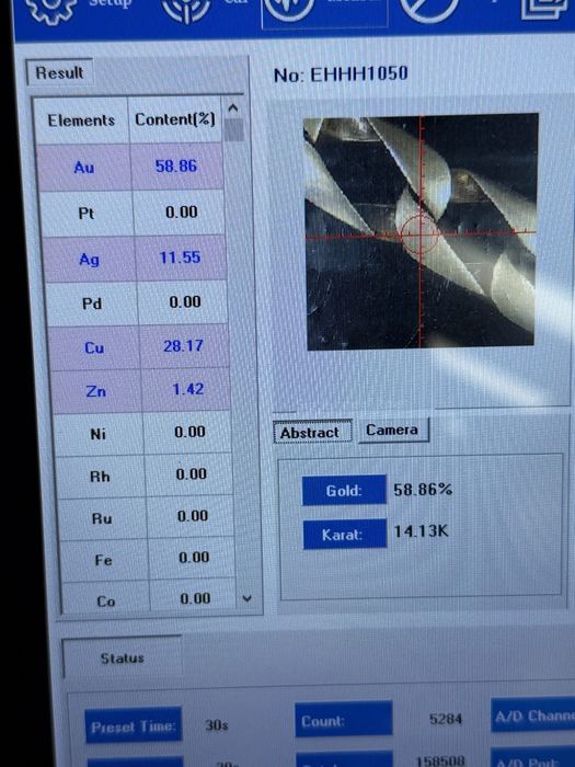 Łańcuszek używany pełny kuty 37g próba 585