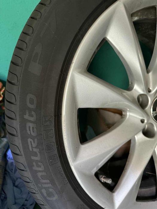 Felgi BMW + opony letnie pirelli cinturato p7 225/45r18 run flat