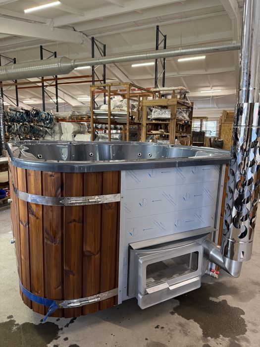 Джакузі з підігрівом! Чан на дрова! Чан з джакузі! Гідромасажна ванна! Спа купіль