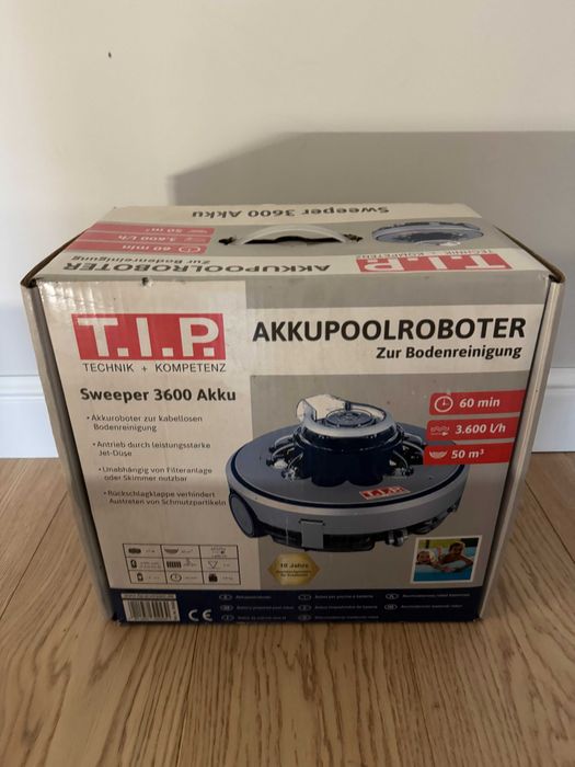 T.I.P. Sweeper 3600 Akku Akumulatorowy Robot Odkurzacz Basenowy