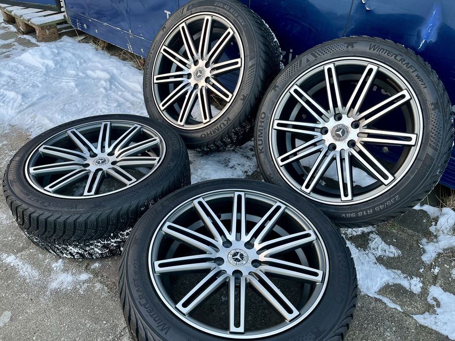 Alufelgi 5x112 ZIMA 18 Cali VW Tiguan Mercedes E CLS Audi A6 Superb
