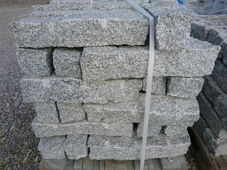 Obrzeże , krawężnik , palisada granitowa , opornik granit