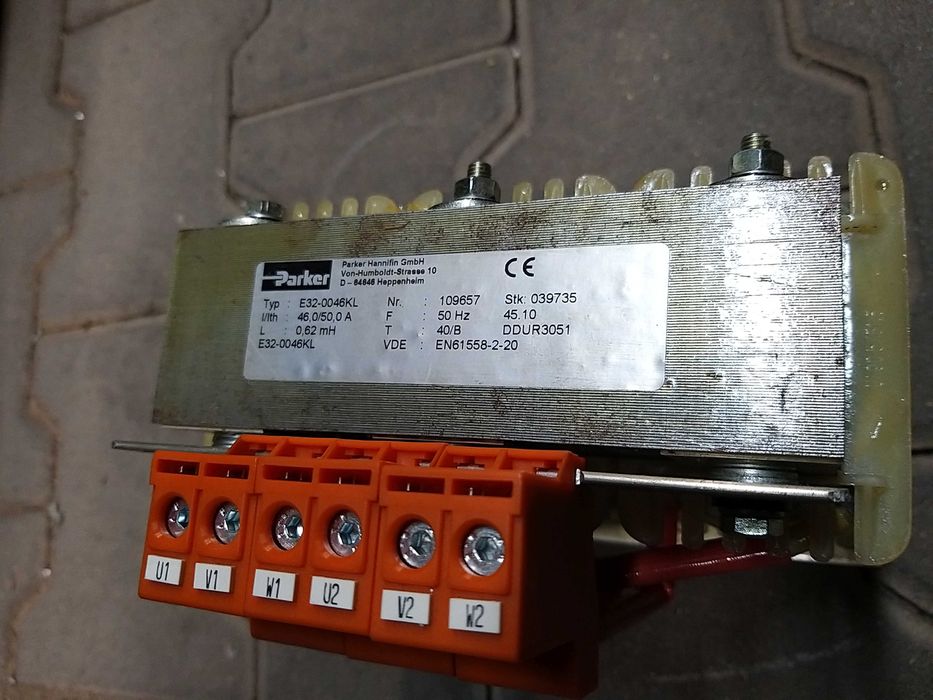 Zestaw Serwo Parkera silnik 12Nm M2n1200 + napęd 637F + dławik