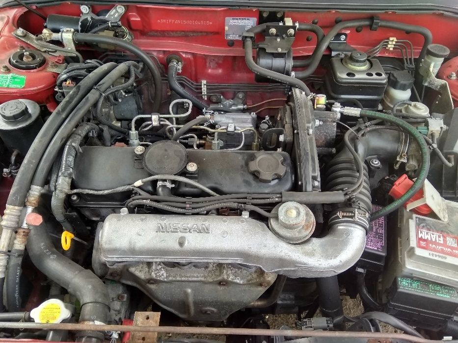 мотор двигатєль Nissan almera n 15n16 sunny tino.primera p10, p11/ШРОТ