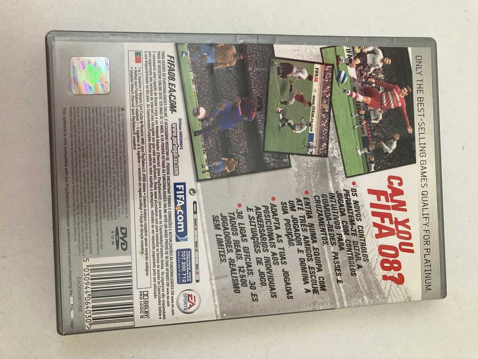 PS2 - FIFA 08 (Platina)