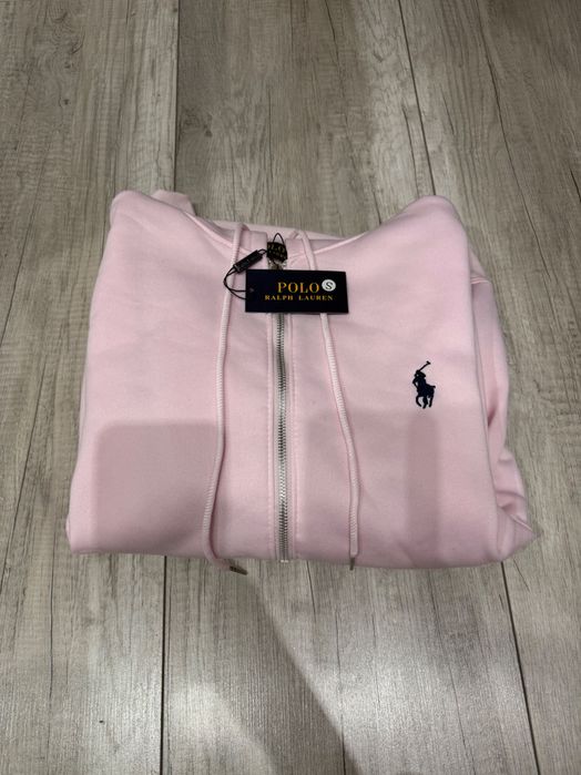 Różowa bluza zapinana Polo Ralph Lauren S