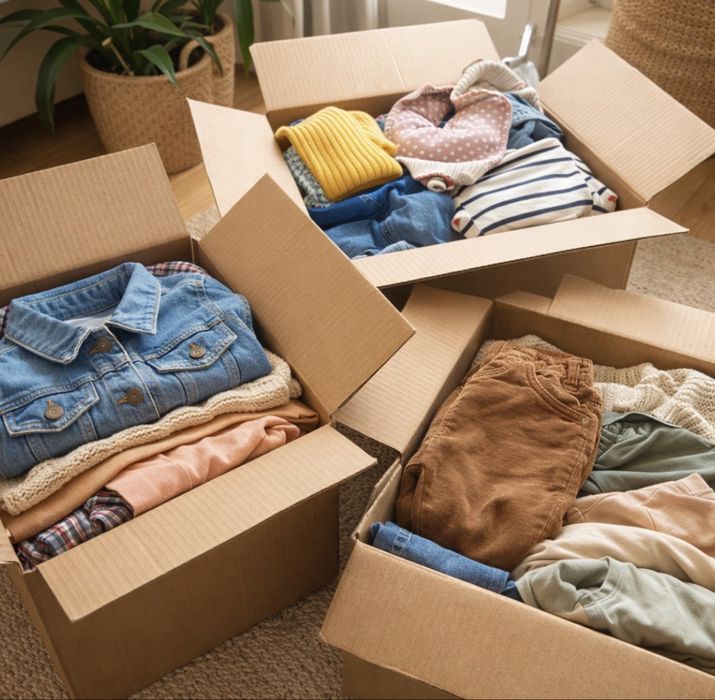 Odzież używana mix na sztuki - do wyboru damska lub dziecięca