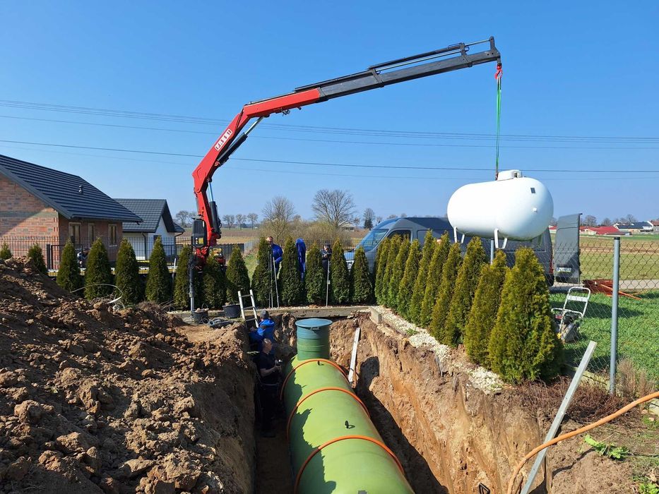 ZBIORNIK gaz propan, butla 2700, 4850 montaż, serwis, przegląd, lpg