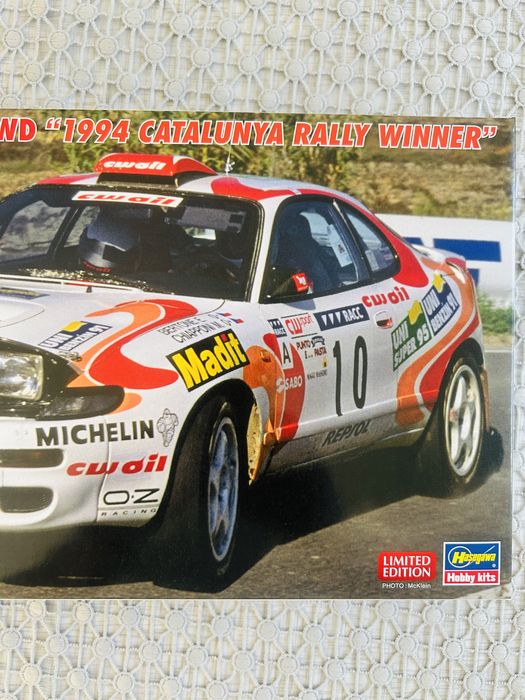 Samochód Toyota Celica Turbo 4WD  model do sklejenia Hasegaea 20807
