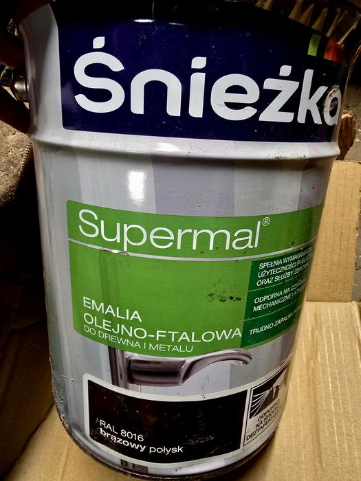 Snieżka  5L BRĄZ ral 8016