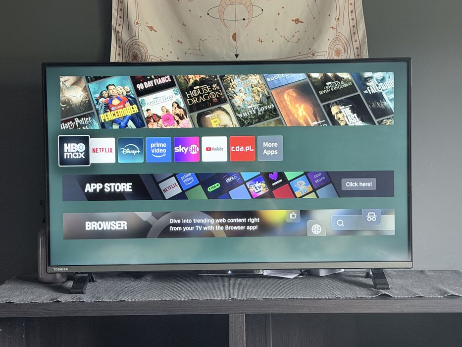 Telewizor 40" Toshiba 40LV2E63DG Smart TV VIDAA | Full HD | DVB-T2 / HEVC