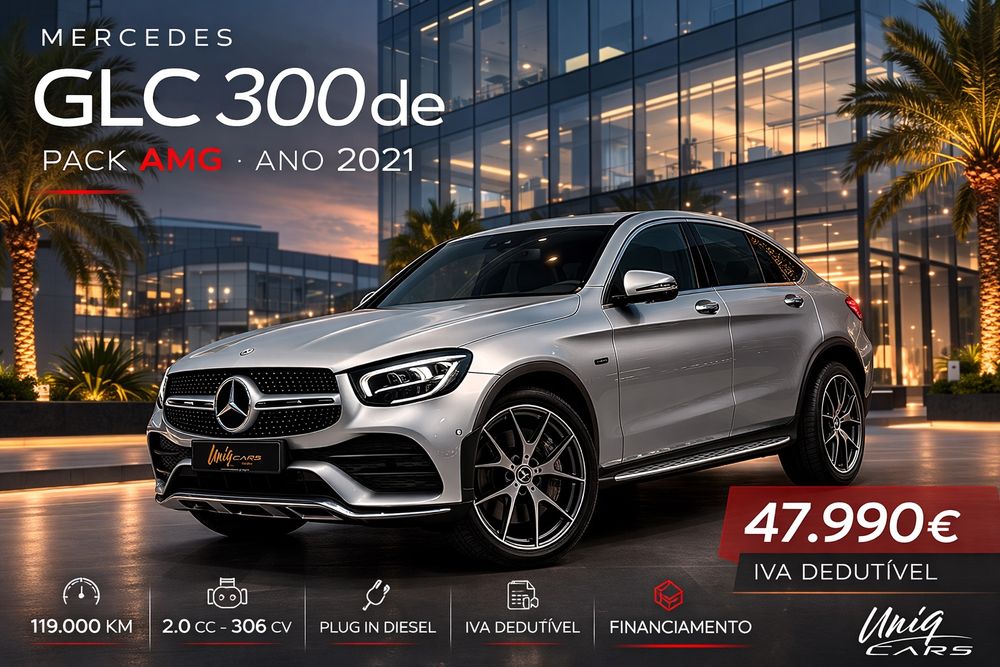 Mercedes-Benz GLC 300 de Coupe 4Matic 9G-TRONIC AMG Line Plus