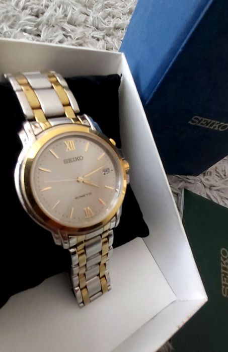 Zegarek męski Seiko Kinetic