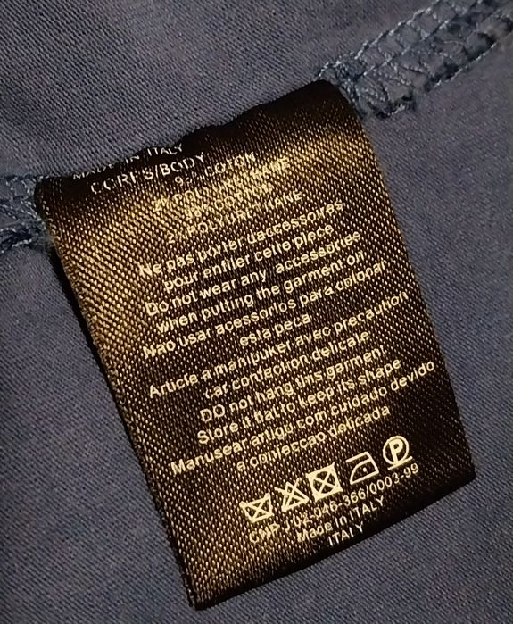 Balmain koszulka damska w niebieskim kolorze  M