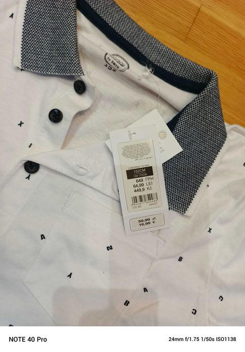 Koszulka polo chłopiec rozmiar 152.