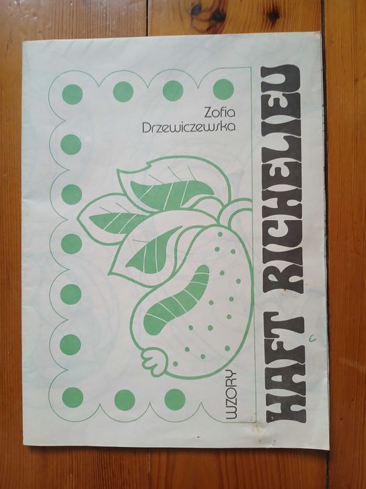 Haft richelieu Zofia Drzewiczewska wzory