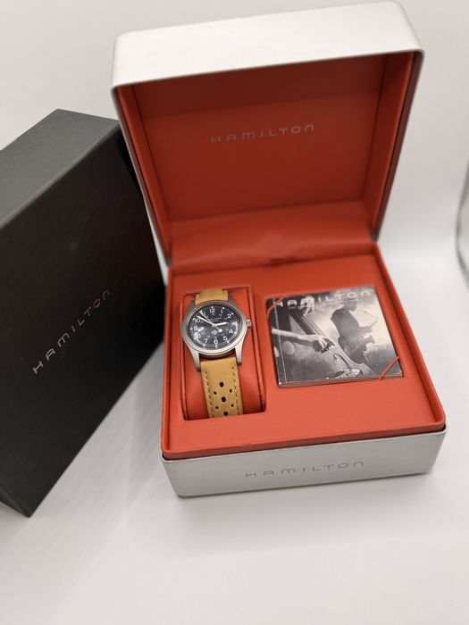 Hamilton Khaki Quartz Vintage anos 90 Com caixa original
